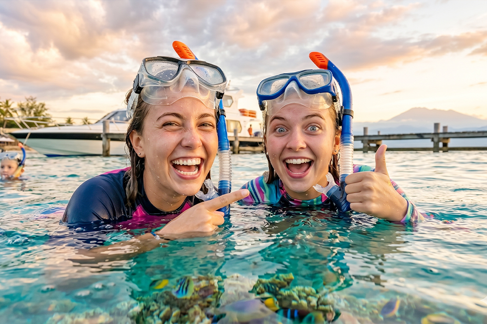 Private Snorkeling Gili Trawangan, Gili Air, Gili Meno