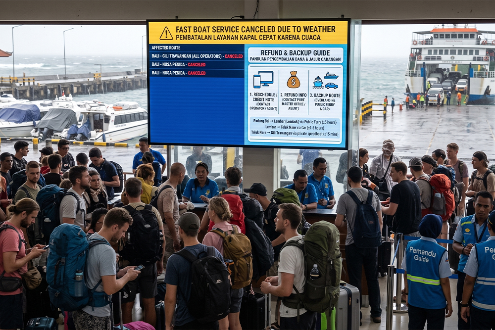 Fast Boat Canceled Due to Weather? Refund & Backup Guide